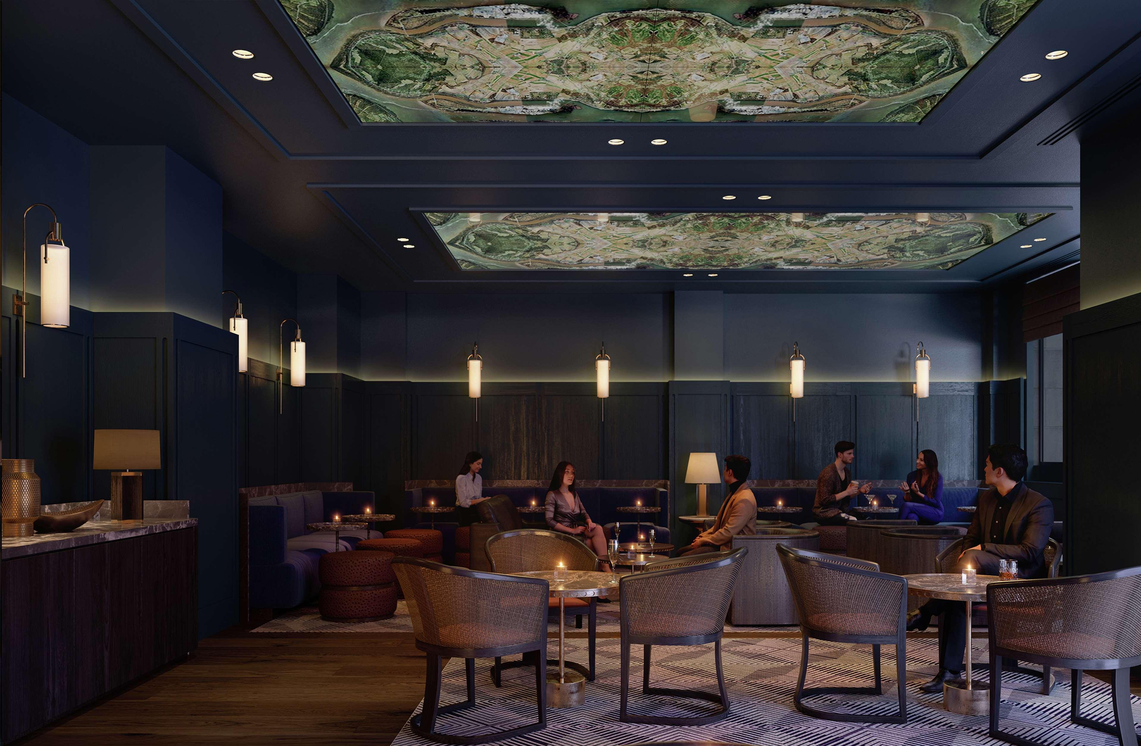 Hilton Melbourne Little Queen Street Exterior foto The Living Room